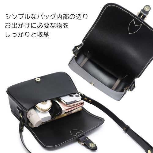 ショルダーバッグ ヌメ革 本革 斜めがけ しっかりとした作り
