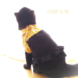 猫服【オーダー】ハロウィンワンピ2023＊フラワー 12枚目の画像