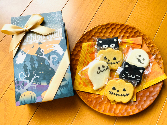 ハロウィンラングドシャ【ハロウィン2023】 クッキー Kozue-Sweets