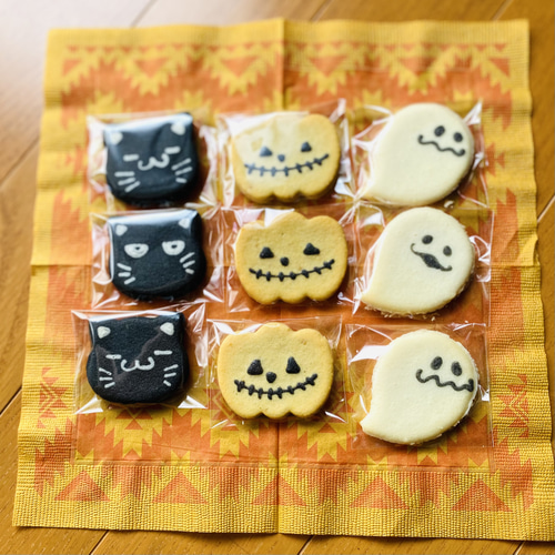 ハロウィンラングドシャ【ハロウィン2023】 クッキー Kozue-Sweets