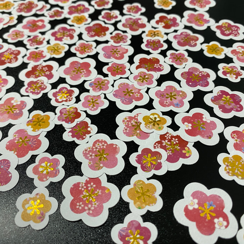 クラフトパンチ 梅 アルバム 春 壁面飾り 寄せ書き 敬老の日 秋 その他