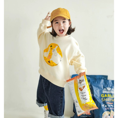 秋の新作キッズ女の子裏毛長袖トレーナー 子供服 olive 通販｜Creema  