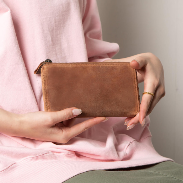 【小長款錢包TIDY2.0】輕巧，男女皆宜，小巧，HAW021 第3張的照片