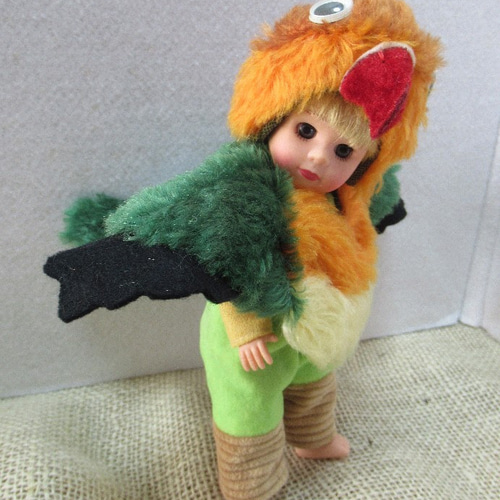 人形の着ぐるみ ルリコシボタンインコ ぬいぐるみ tara 通販 16512588