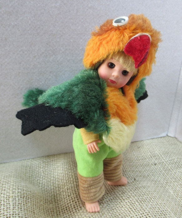 人形の着ぐるみ ルリコシボタンインコ ぬいぐるみ tara 通販 16512588