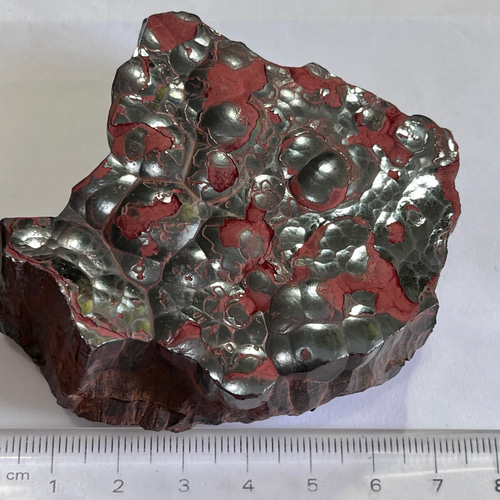 【希少】ヘマタイト　瘤状結晶　原石　クラスター