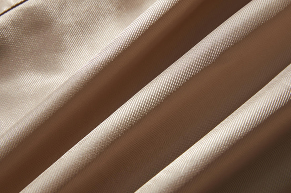 羽織るだけで雰囲気格上げ　フード付きアウター　ロングコート  淡い茶色　230911-2 13枚目の画像