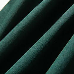 羽織るだけで雰囲気格上げ　フード付きアウター　ロングコート　暗い青みのある緑色　230911-3 11枚目の画像