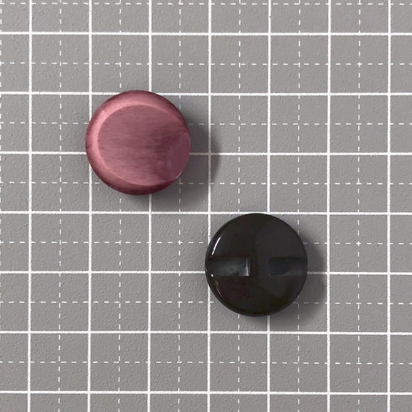 ボタン レトロ 円形 丸型 レッド オフホワイト ネイビー ブラウン 17mm 10個セット eg-022 3枚目の画像