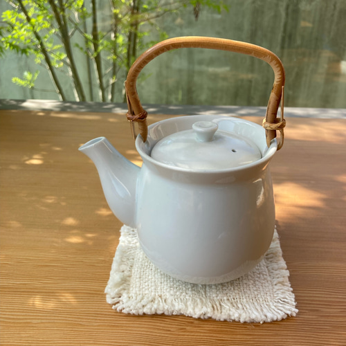 わたからつむぐ ティーポット 鍋敷き コースター N.459 その他キッチン