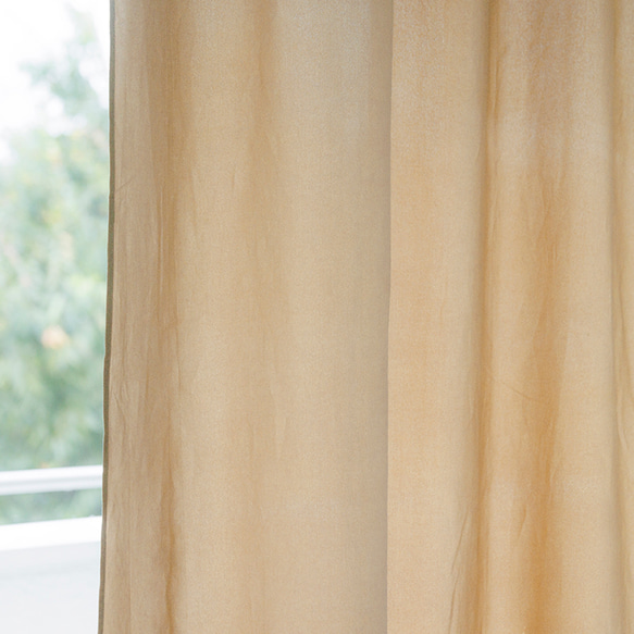 自然素材 ３か月で土に還る 和紙100％ 間仕切り 目隠し カーテン「kami 白茶薄地」ナチュラル シンプル 税込 自然素材 和紙100％ 白茶薄地 画像15参照