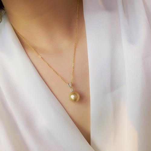 高級】南洋真珠 ペンダントトップk18