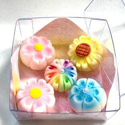 ☆和菓子四季の練り切りマグネットセット (受注生産) マグネット おり
