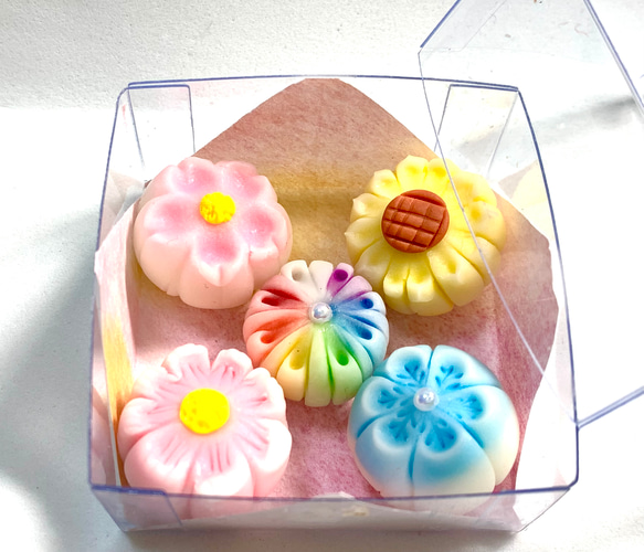 ☆和菓子四季の練り切りマグネットセット (受注生産) マグネット おり 