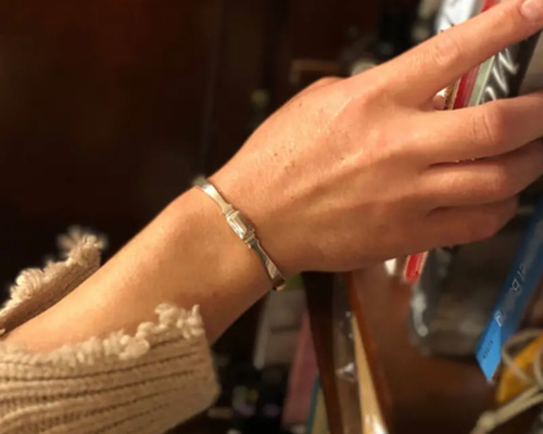 e.m. バングル　3連　シルバー ブレスレット シルバー925］ バングル [EM-742B/SV] バングル・リストバンド illf