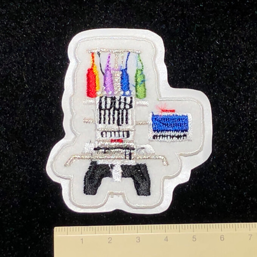 ☆刺繍シール／ステッカー☆ 刺繍ミシン 刺繍機 業務用刺繍ミシン 