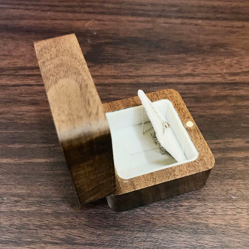 アクセサリー ケース 刻印 ケース 名入れ 名前 オーダーメイド