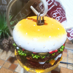 アメリカンダイナー  ハンバーガー 電飾看板  バーガーズ ランプ（ホワイト）  BURGERS スタンドランプ 8枚目の画像