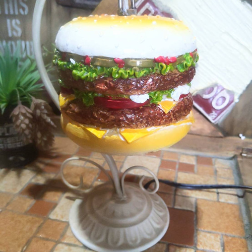 アメリカンダイナー ハンバーガー 電飾看板 バーガーズ ランプ