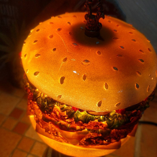 アメリカンダイナー ハンバーガー 電飾看板 バーガーズ ランプ BURGERS 
