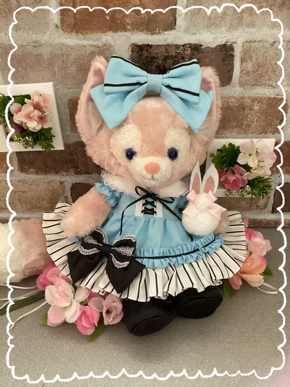 リーナベルSサイズ☆ピンク花柄 和着物ドレス6点コスチューム