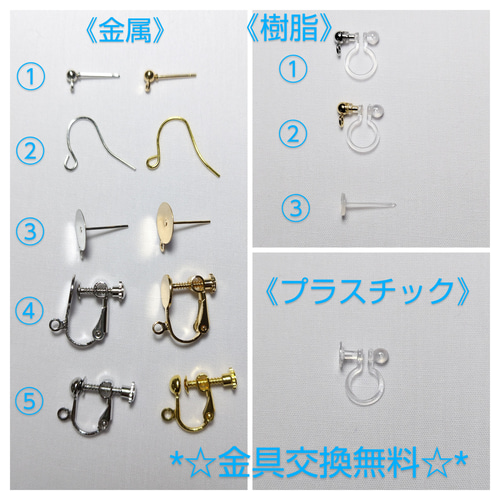 No.202 シンプルプルメリアピアス☆* ハイビスカス ハンドメイド 