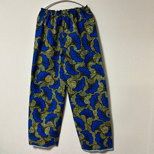 アフリカン ギャザーパンツ♪ アフリカプリント アフリカ布 アフリカ  