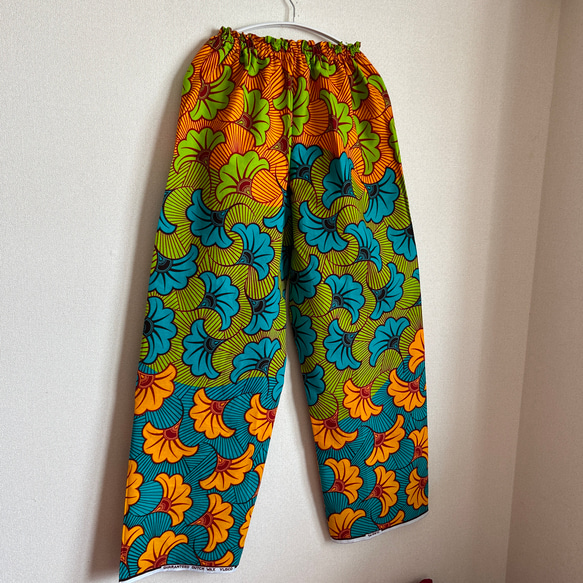 アフリカン ギャザーパンツ♪ アフリカンファブリック アフリカ生地  