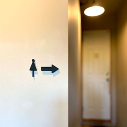 トイレサイン・トイレ看板・男性ピクトグラム・メンズマーク 4枚目の画像