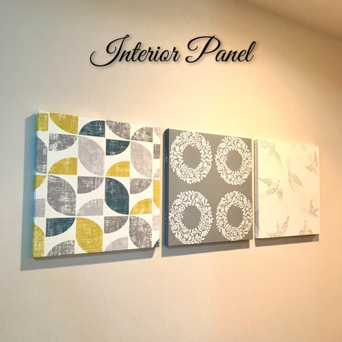 選べるデザイン♪インテリアパネル 北欧柄 30cm☆インテリア雑貨 壁