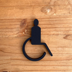 トイレサイン・トイレ案内・ピクトグラム・多目的・身障者・車椅子・マーク 1枚目の画像