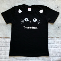 ハロウィンTシャツ　ハロウィン衣装　カボチャ　黒猫　オバケ 3枚目の画像