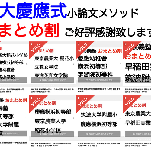 小学校受験 お受験 モンテッソーリ 願書 暁星小学校 過去問 願書