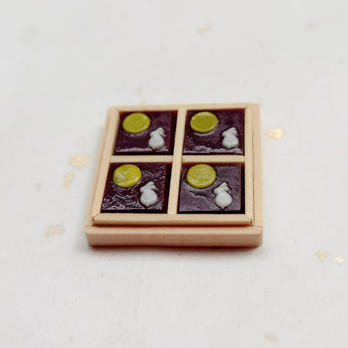 ヤトッチ　　お月見うさぎのミニロールカステラ TSUKI to USAGI つきとうさぎ