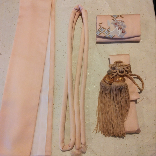 筥迫 4点セット 懐剣 伊達襟 刺繍半襟