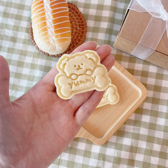 yummy 犬クッキーカッターセット / ワンクッキークッキー型 / ワンちゃん手作りおやつ型 4枚目の画像