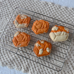 ボックスネコ クッキーカッターセット/ 猫模様クッキー作り / ホームベーキング用品 2枚目の画像
