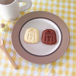 スマイルカヌレクッキーカッターセット / カフェクッキー型 / 焼き菓子スタンプ 1枚目の画像