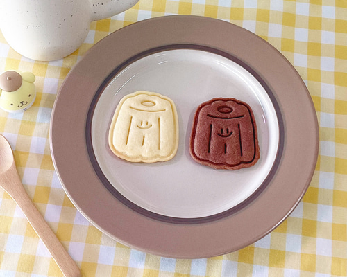 スマイルカヌレクッキーカッターセット / カフェクッキー型