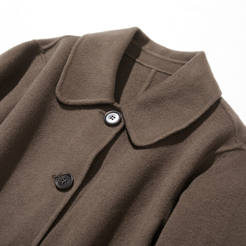 シンプル ハンドメイド ウール100% コート「3color」s13211 ☆20％オフ☆優しさ纏う 品良くきまる 絶対入手秋と初冬のウール