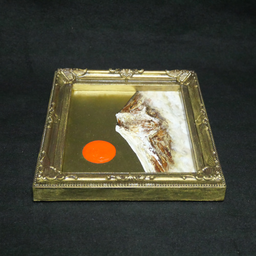 油絵 油彩 油彩画 絵 絵画 ミニ絵画【黄金富士山】 絵画 HR 通販