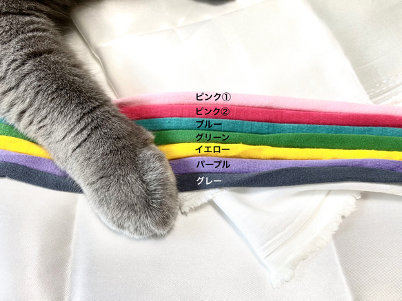 猫さんのファースト首輪に☆パール・ガラス玉(鈴に変更可能) 4枚目の画像