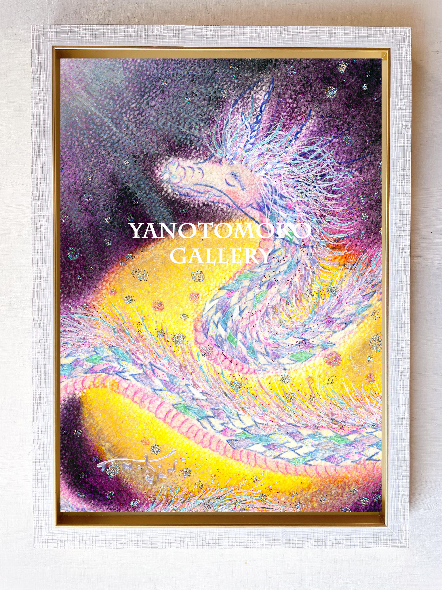 そしじ　最強パワー文字　墨絵　龍神　ドラゴンヒーリング　　クリスタルボウル