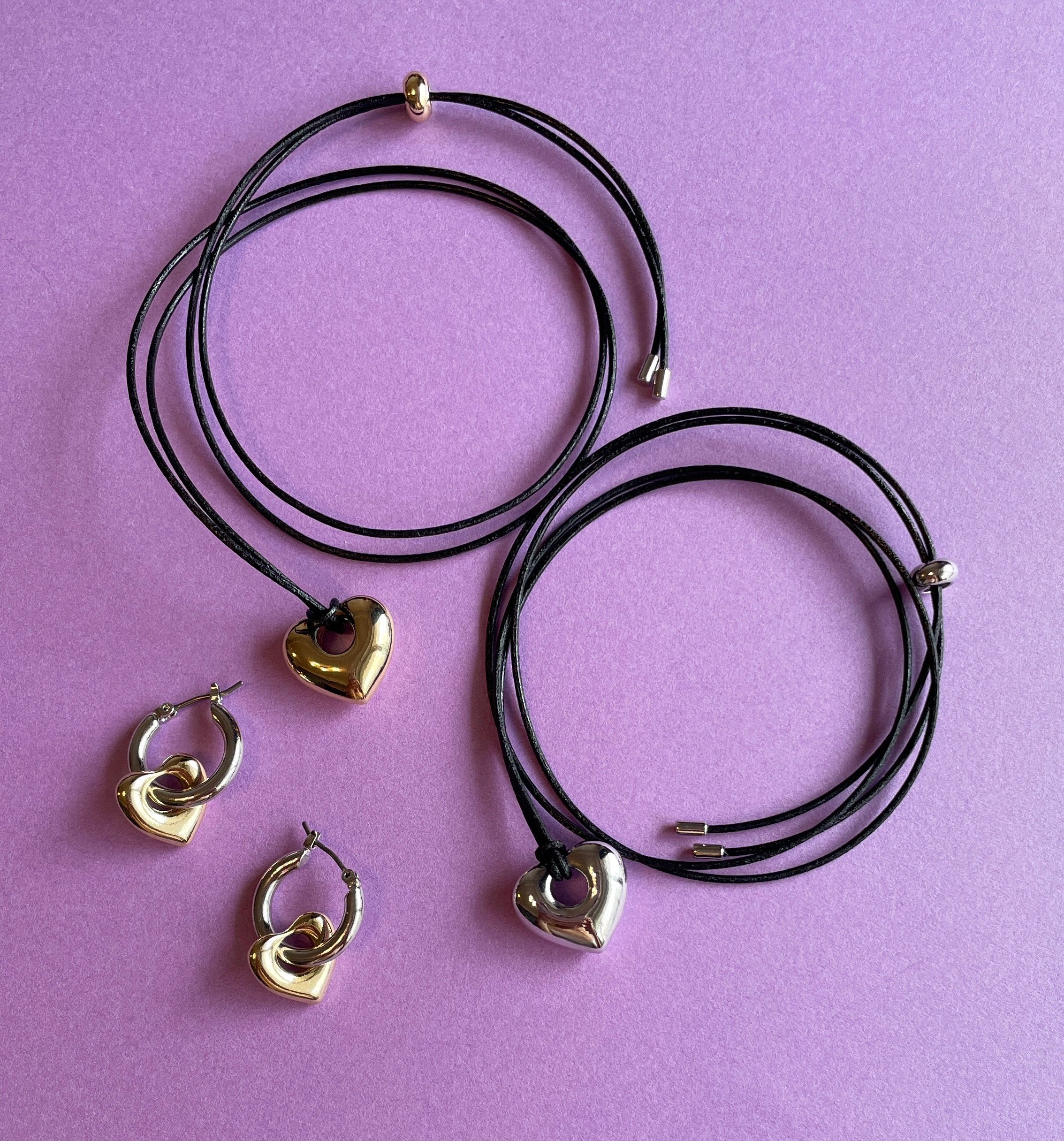 Chubby heart pendant