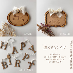 birthday plate / バースデープレート 2枚目の画像