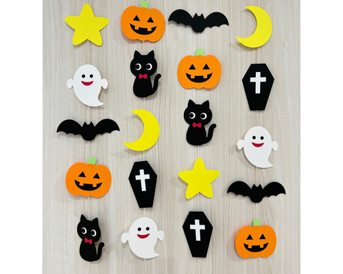ハロウィンの吊るし飾り４点 ハロウィンの吊るし飾り4点 ハロウィン