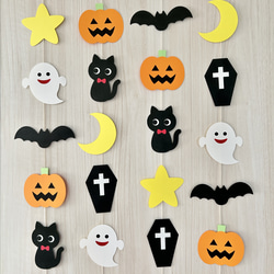 ハロウィン 吊るし飾り 壁面飾り 切り絵 ふわぽん 通販 16518822