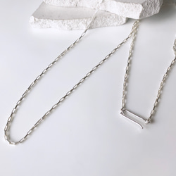 【3way】【4way】silver925  Multi box chain ネックレス　ブレスレット 15枚目の画像