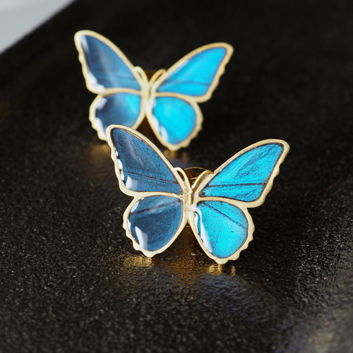 アンティーク純シルバー 猫 青い目サファイア美術品