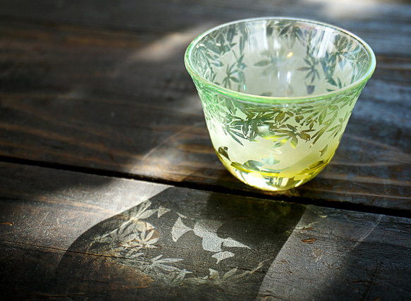 【再販】若紅葉と銀杏のお猪口 7枚目の画像